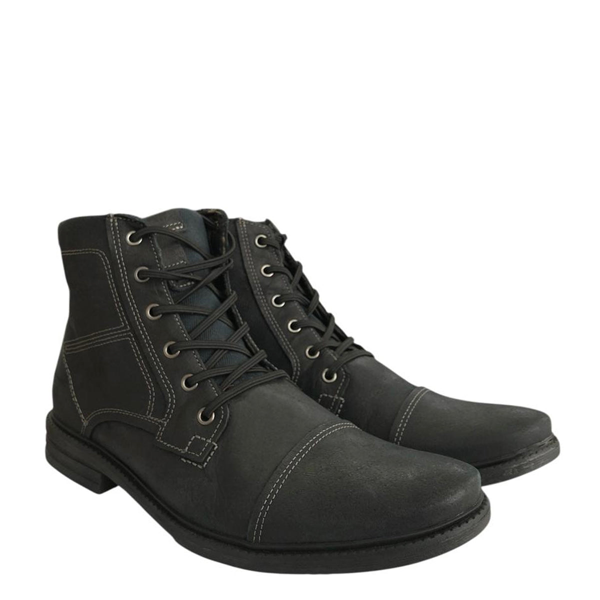 Botas. Hombre de cuero 18090103