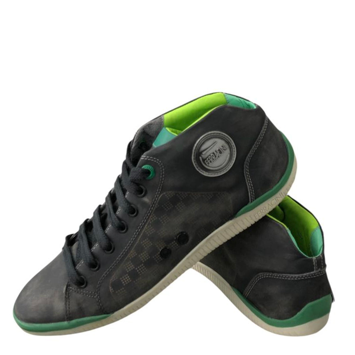 Zapatilla de hombre en cuero 7311-246B