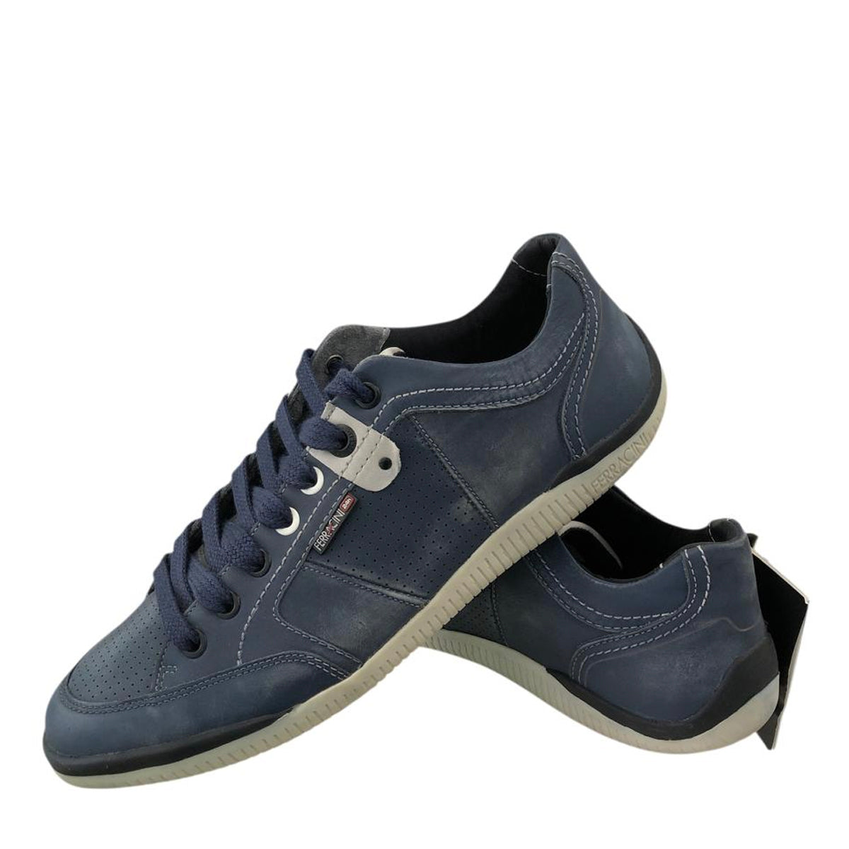 Zapatilla de hombre en cuero 7312-246E