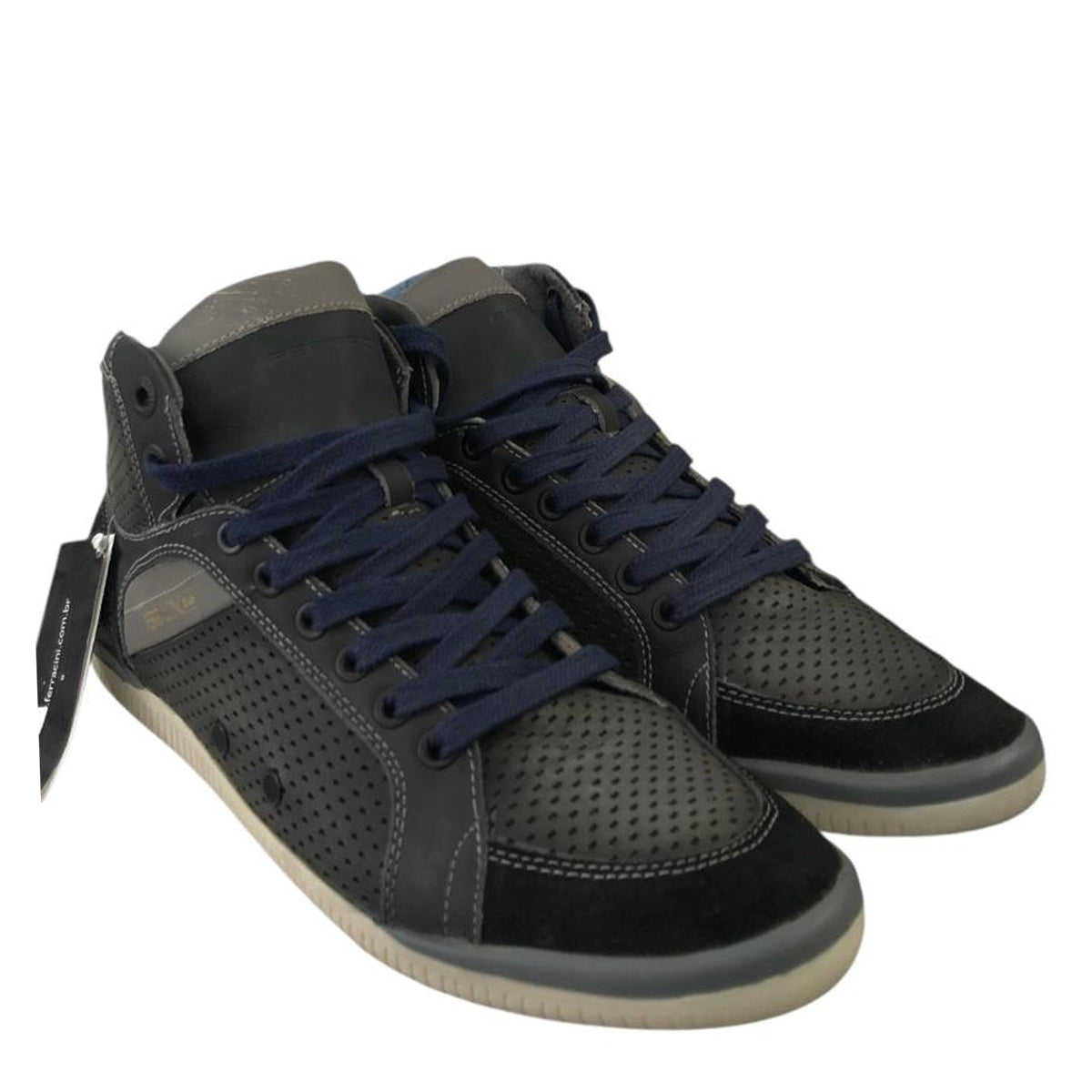 Zapatilla de hombre botin en cuero 7314-246A