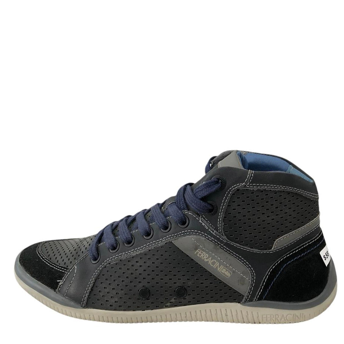 Zapatilla de hombre botin en cuero 7314-246A