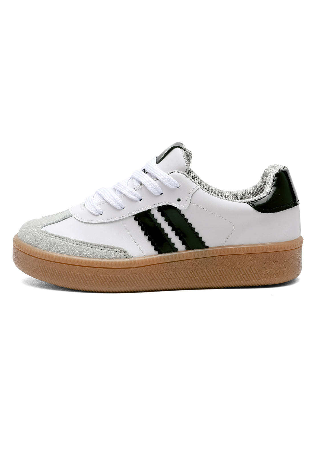 Tenis Dama Blanco- Negro Samba