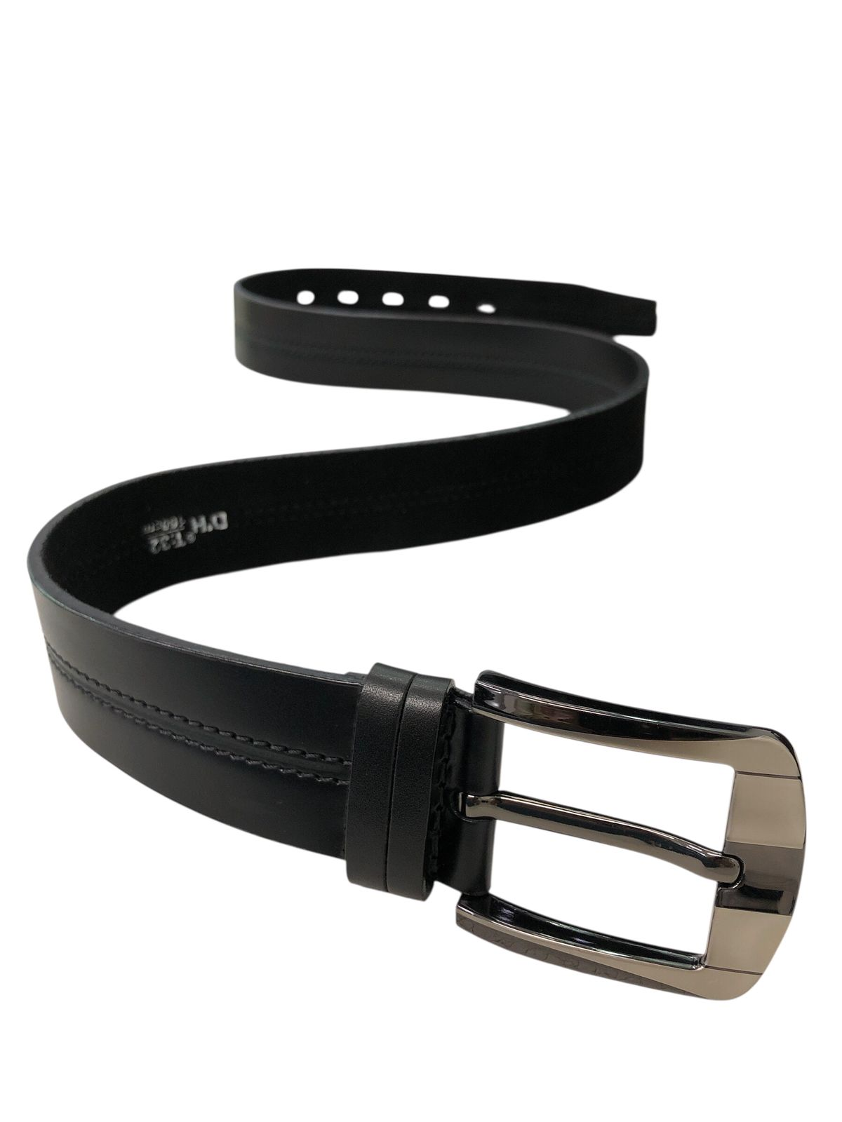 Cinturon de cuero negro 401