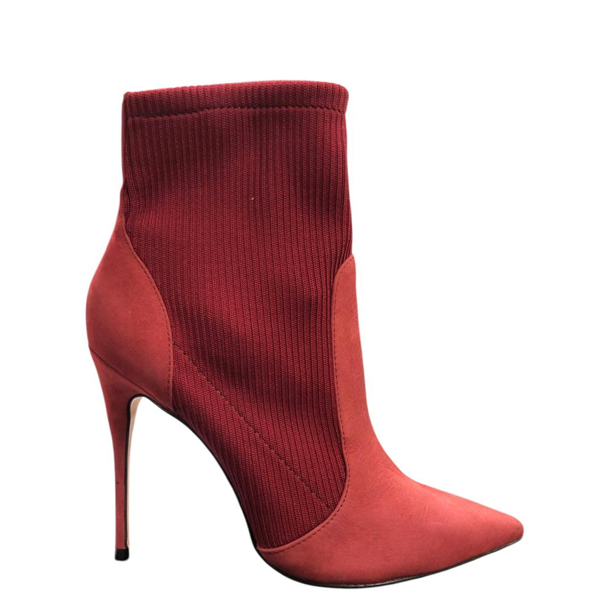 Botín cuero y textil 1143112