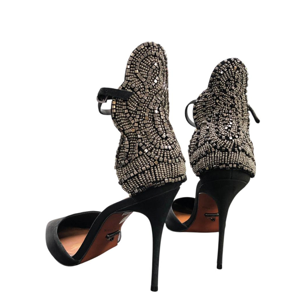 Tacón con pedrería 130309