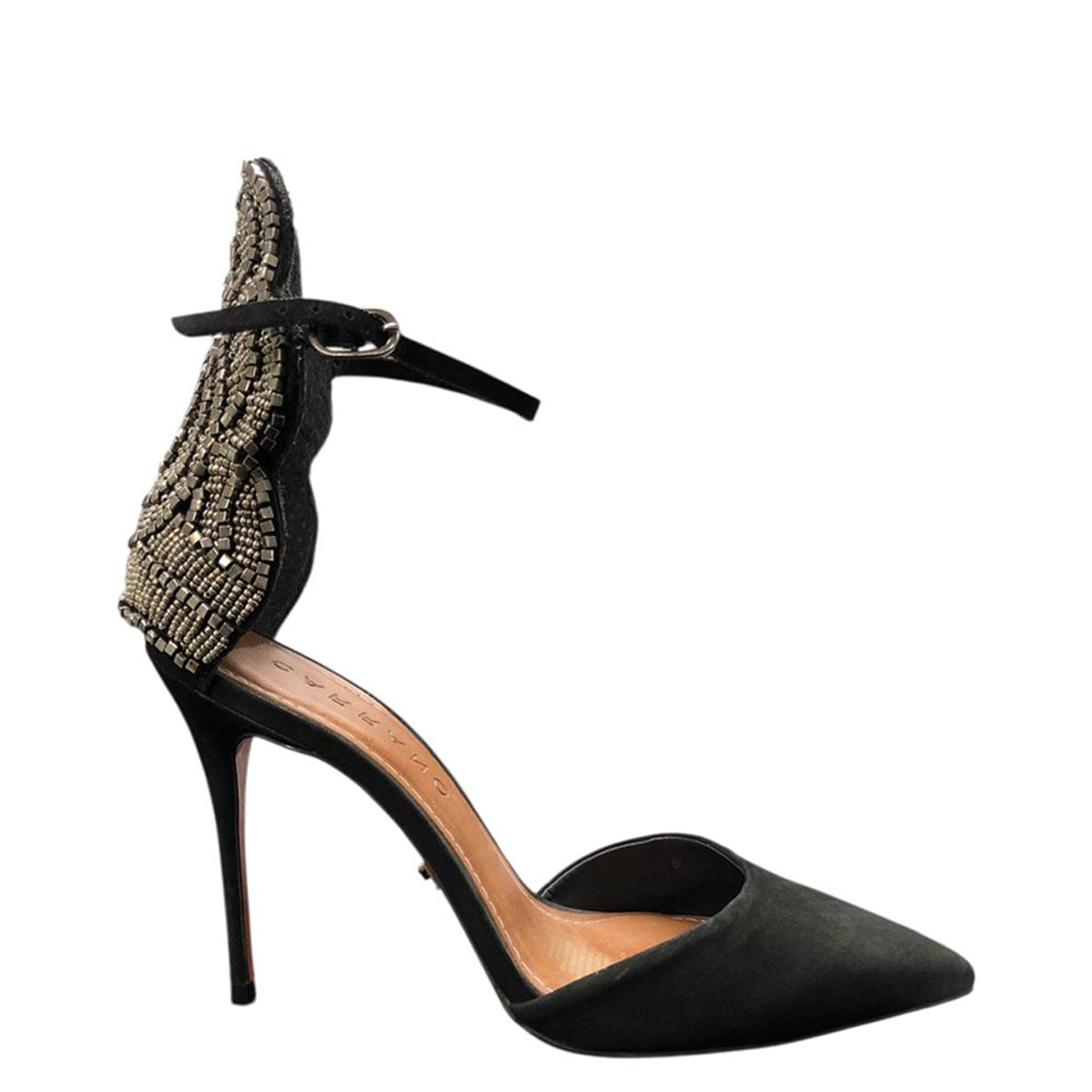 Tacón con pedrería 130309