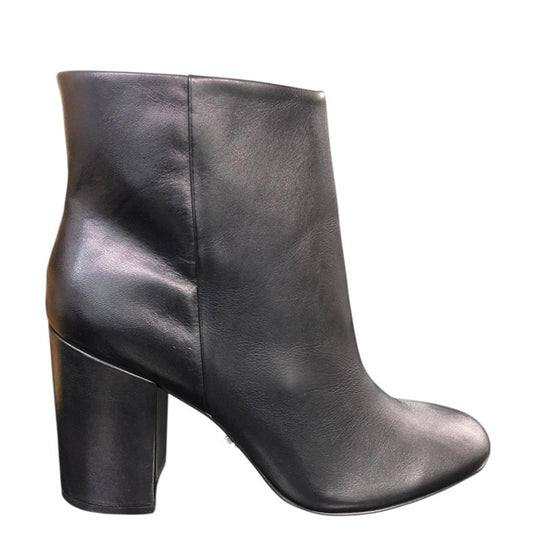 Botín taco forrado cuero 130630B