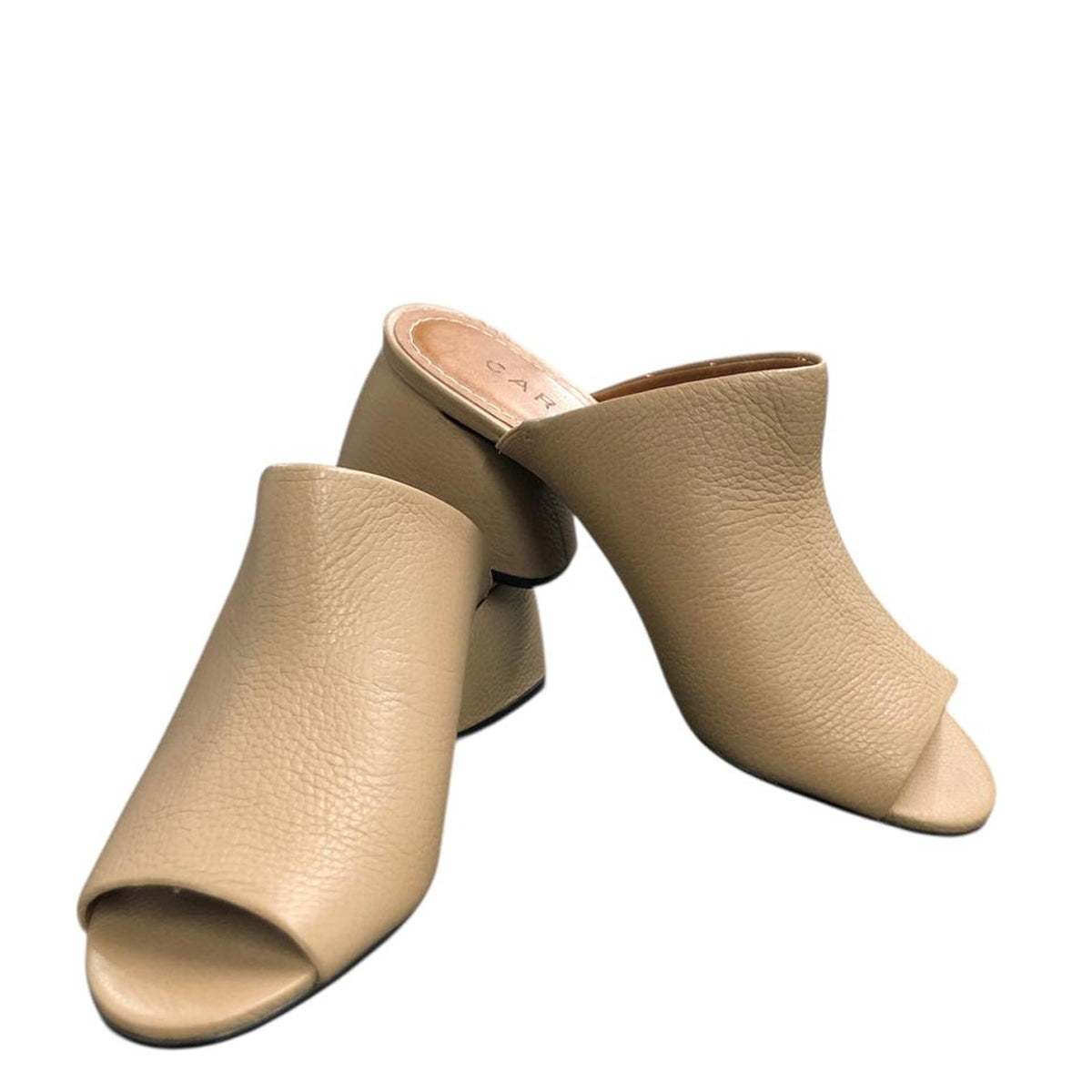 Calzado zueco de cuero 139202