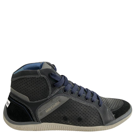 Zapatilla de hombre botin en cuero  7314-246A