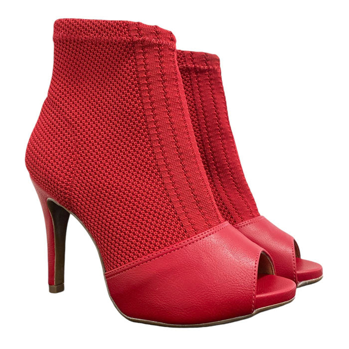 Botín textil con plataforma 7816-322