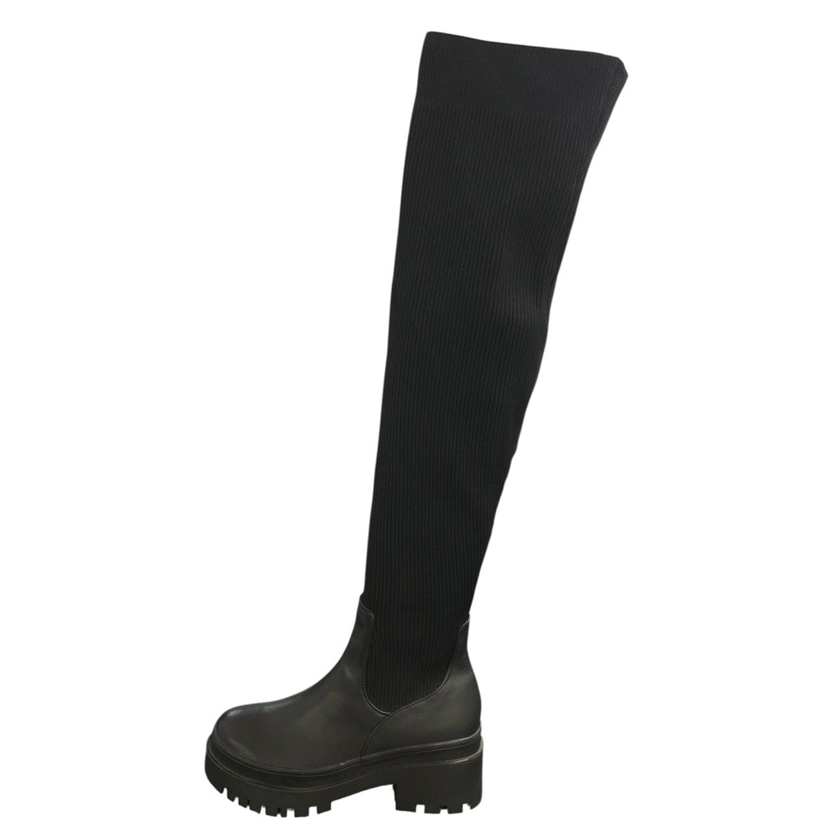 Botas altas taco plano MN700