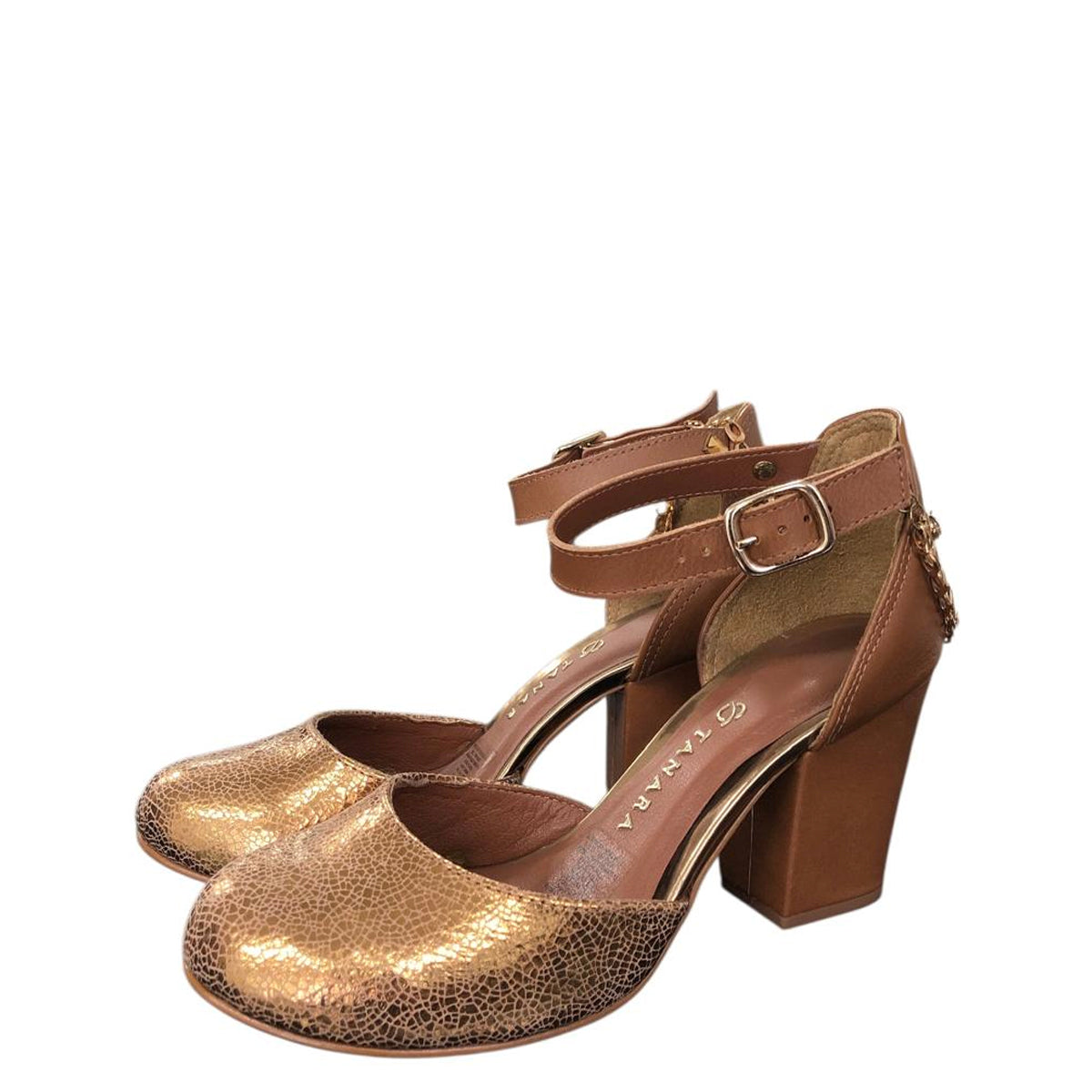 Tacón correa al tobillo N6701