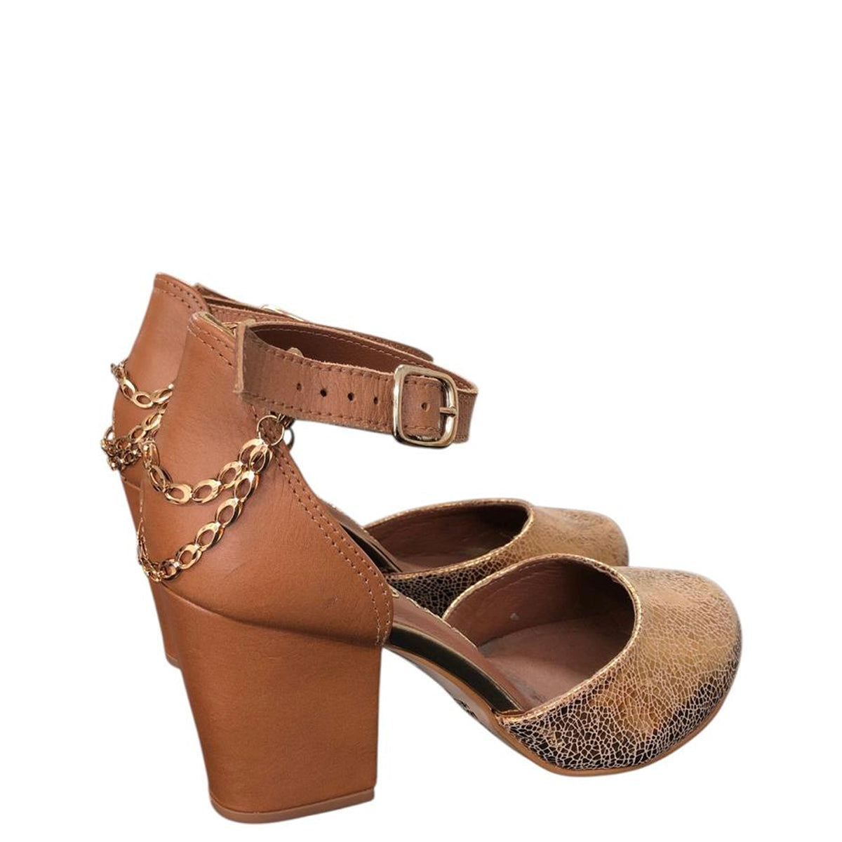 Tacón correa al tobillo N6701