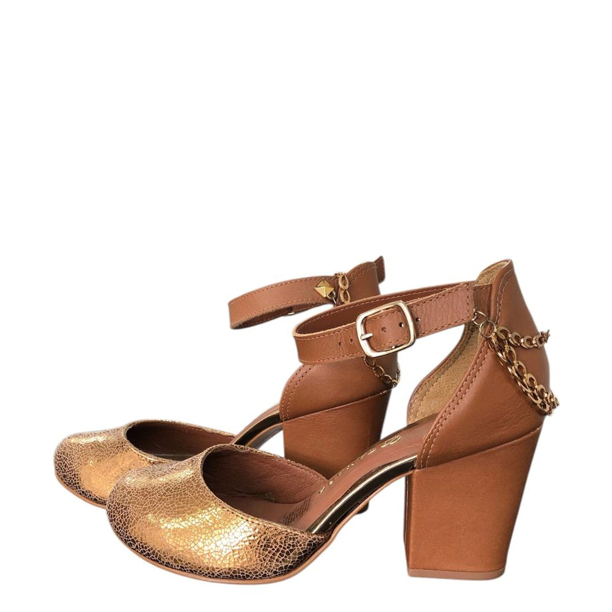 Tacón correa al tobillo N6701