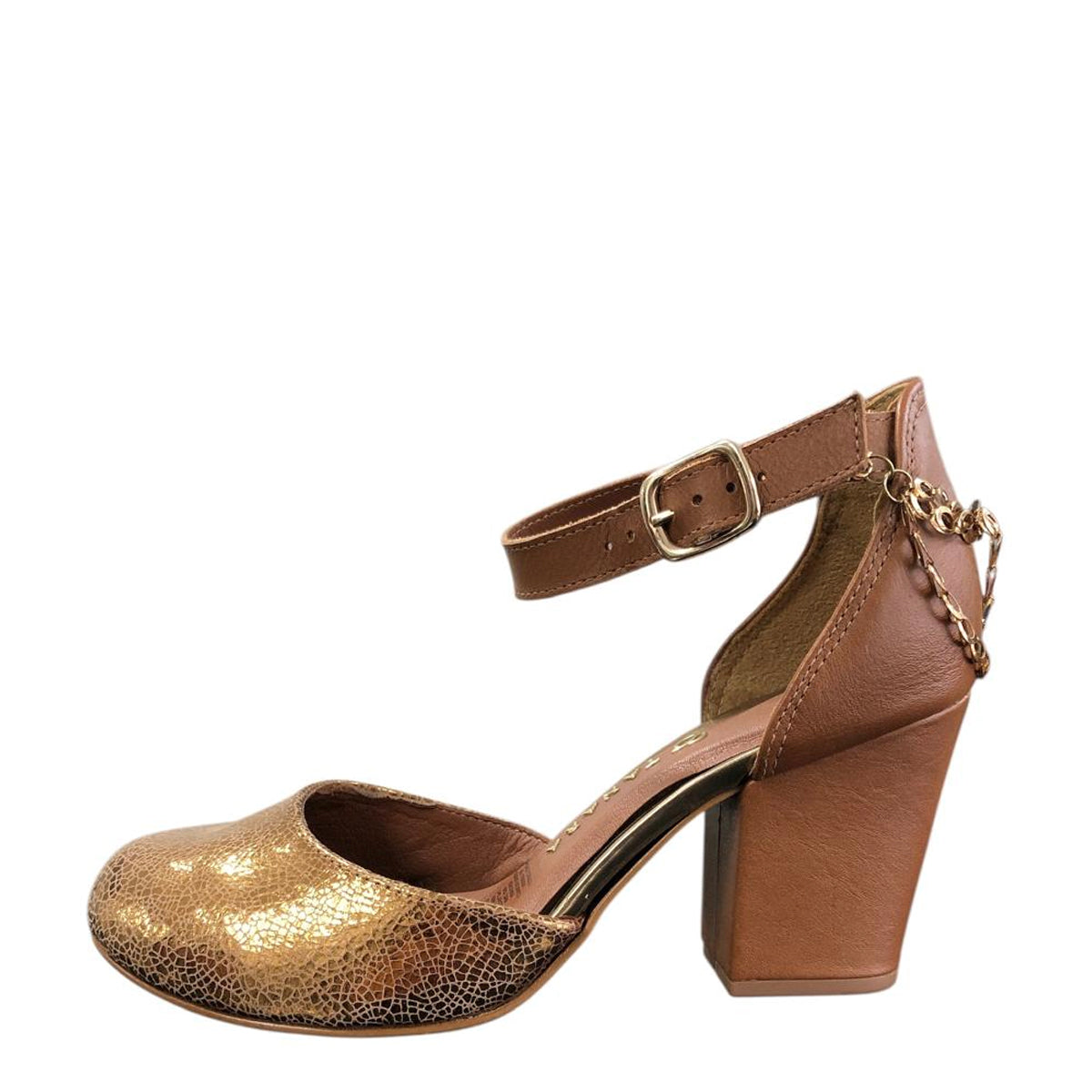 Tacón correa al tobillo N6701