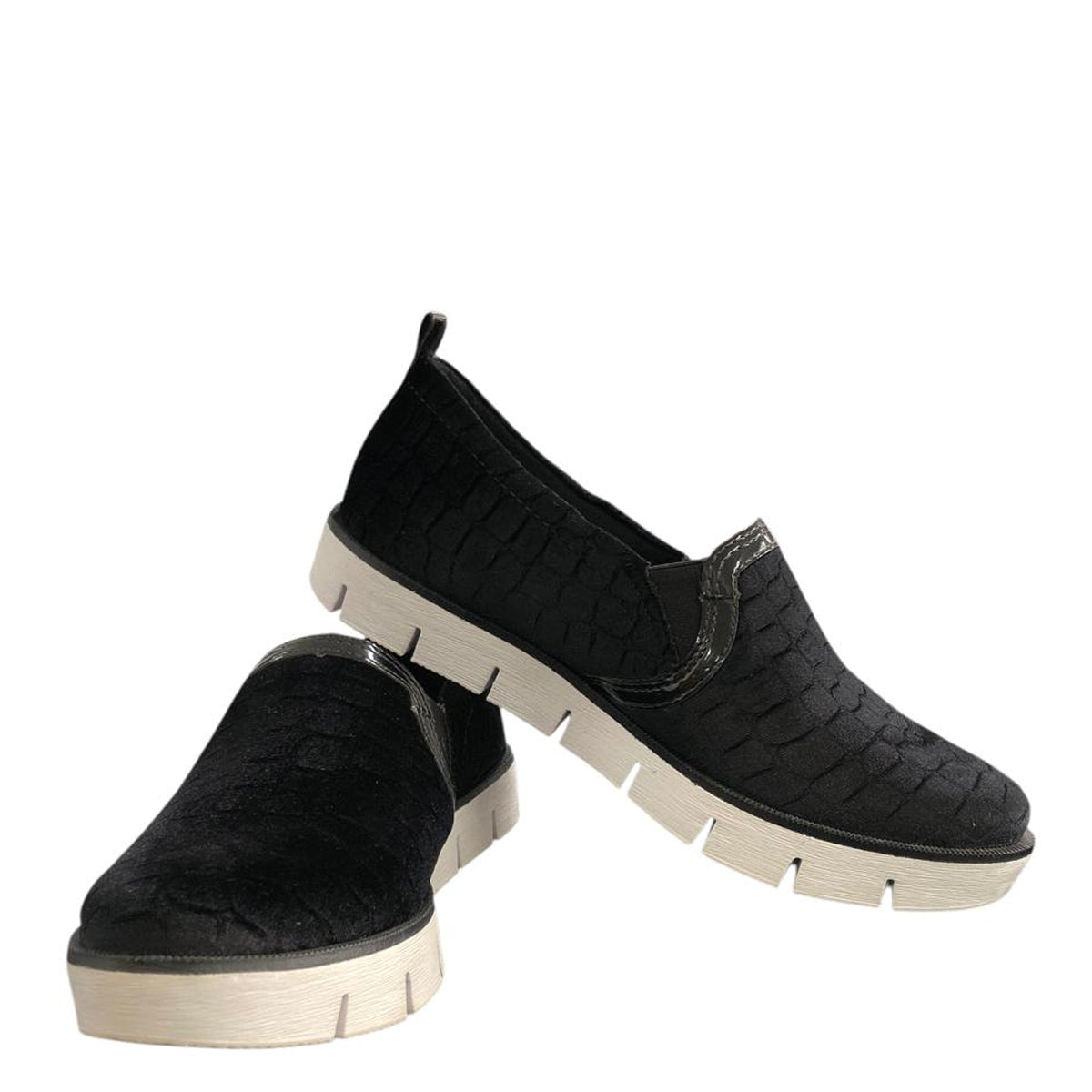 Calzado negro sin taco T0809A