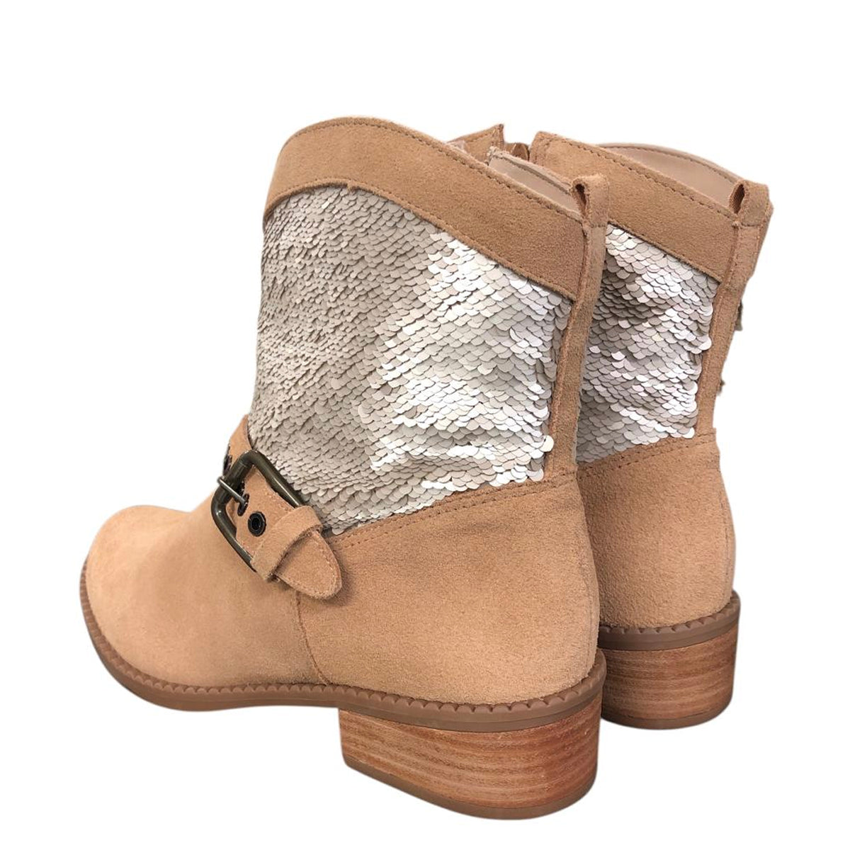 Botín con lentejuelas T1241