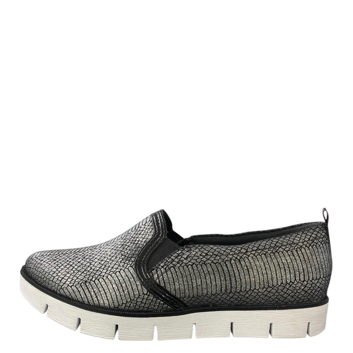 Calzado gris sin taco T0809A