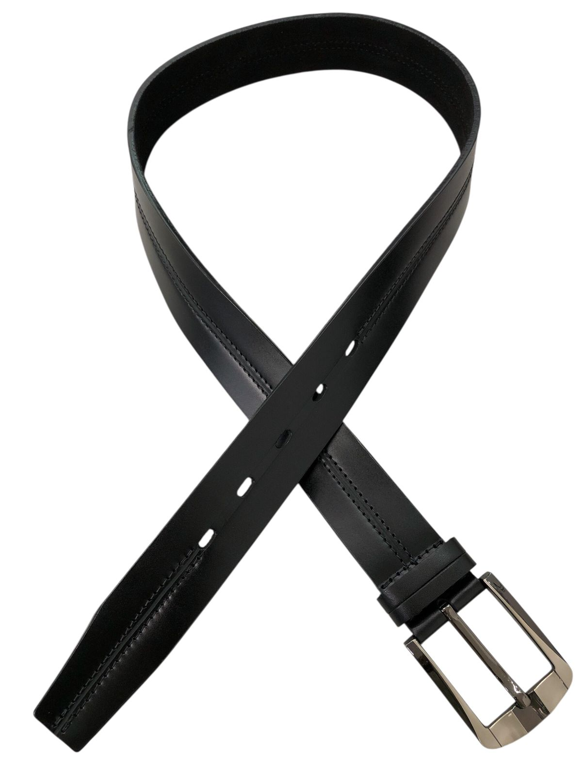 Cinturon de cuero negro 401