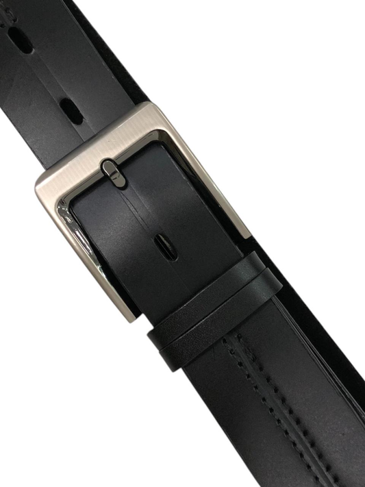 Cinturon de cuero negro 403