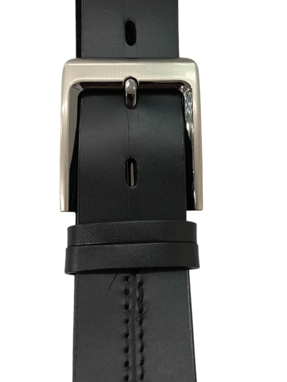 Cinturon de cuero negro 403