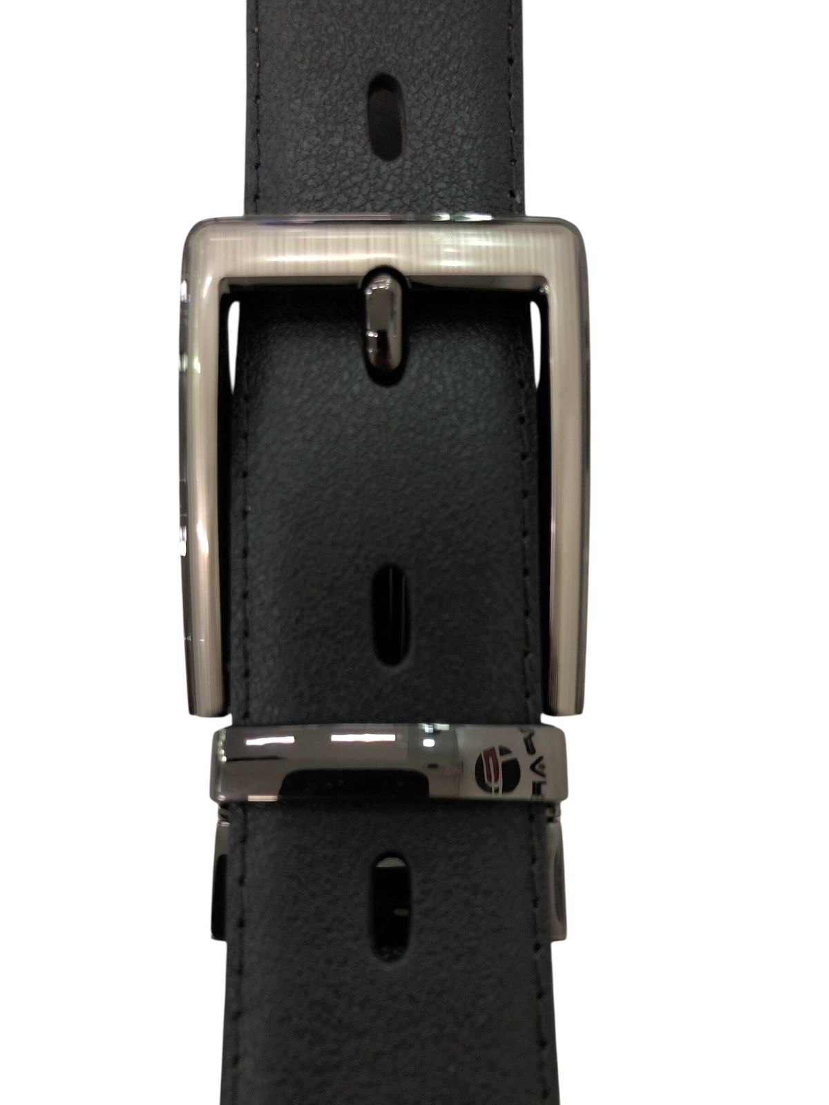 Cinturon de cuero negro 607