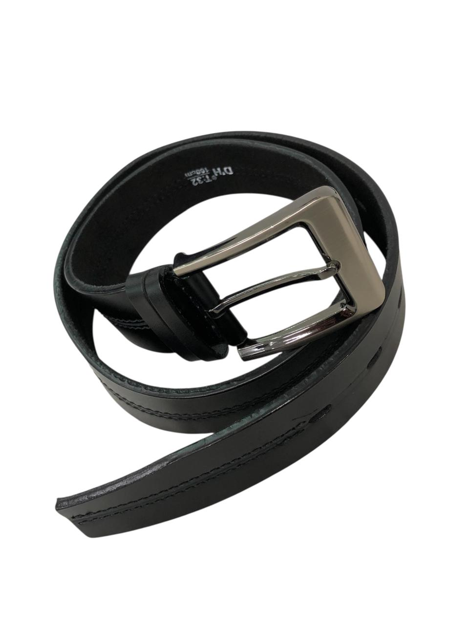 Cinturon de cuero negro 403