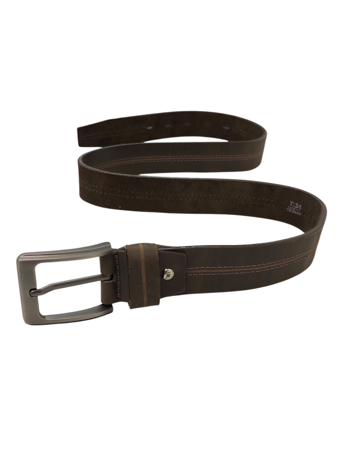 Cinturon de cuero cafe 500