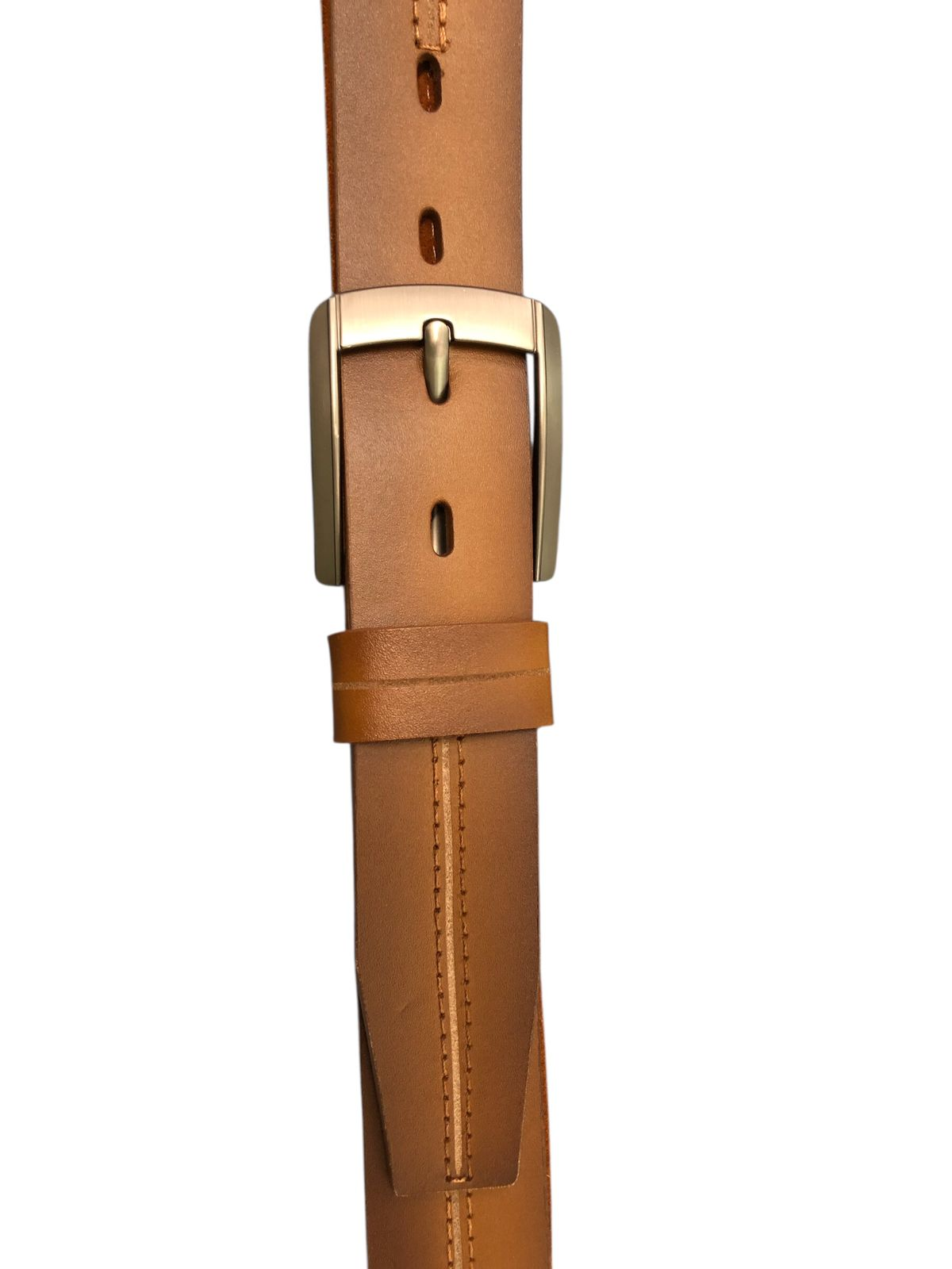 Cinturon de cuero camel 500