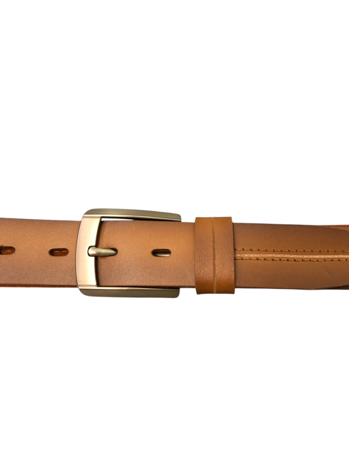 Cinturon de cuero camel 500