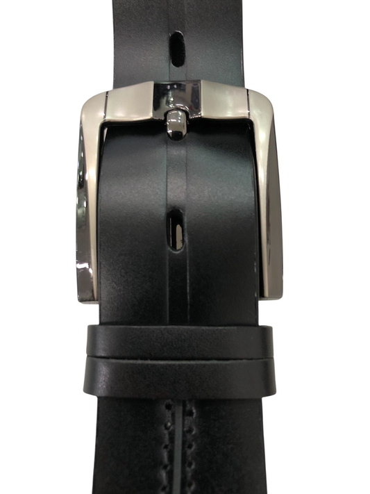 Cinturon de cuero negro 401