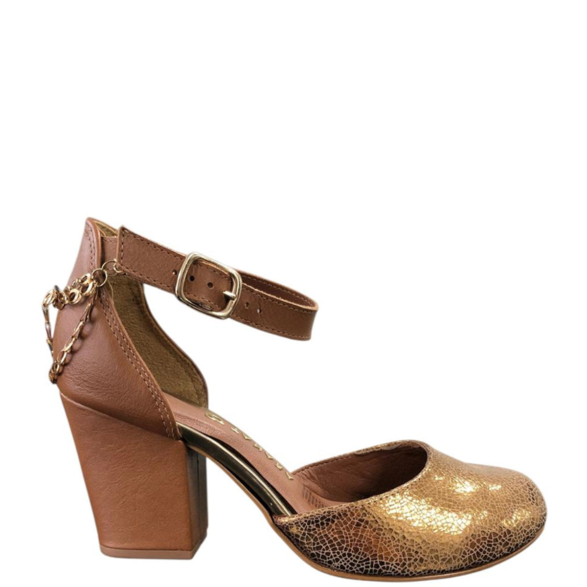 Tacón correa al tobillo N6701